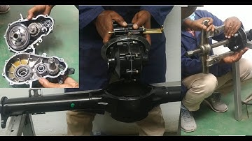 DIY EV Maintenance: Complete Teardown of an Electric Vehicle Rear Axle!