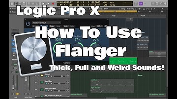 Logic Pro X - How To Use Flanger For a Thicker Sound