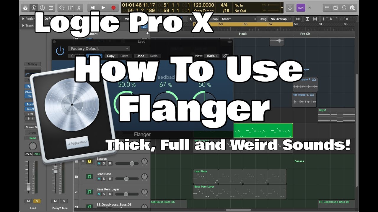 Logic Pro X How To Use Flanger For a Thicker Sound YouTube