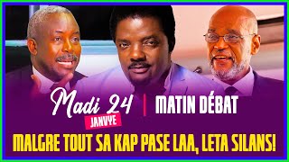 ÉMISSION MATIN DÉBAT ( 24 JANVIER 2023 ) Radio Télé Éclair