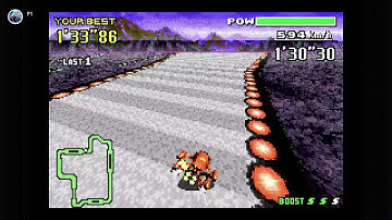 F-Zero: Maximum Velocity - Crater Land: Skid Zone Circuit [Fast Lap] (0