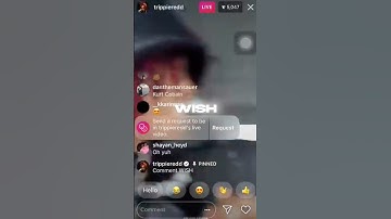 Trippie Redd - Wish (Instagram Live) #shorts #capcut #trippieredd #goat #rapper