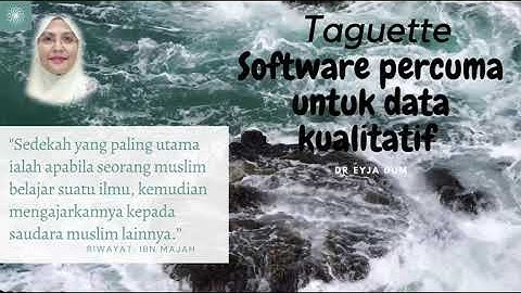 Taguette- A free software to analyse your qualitative data. Wowww!!!