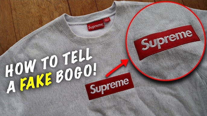 Original VS Fake: Supreme x CDG SHIRT Box Logo - Legit Check By Ch