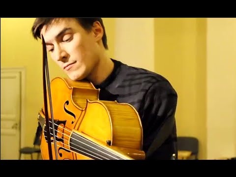 Sergey Malov plays exerpts from Bach`s 6th Suite on Cello da Spalla