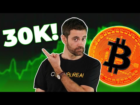 BITCOIN HIT 30k!! Here's Why + Where To From Here!