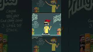 Cheddar-and-BBQ-Wavy- Dj Scratch Meme Mentom#pringles #rickandmorty #shorts