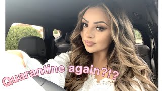 VlOG | Quarentine again!? | Starbucks with me | Making Toner kits