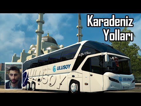 Euro Truck Simulator 2 Neoplan Starliner Karadeniz Yollarında! [Türkiye Haritası]