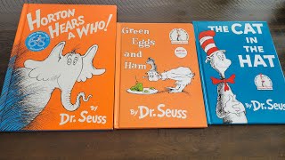 Best 3 Of Dr. Seuss - Green Eggs And Ham, Cat In The Hat And Horton Hears A Who