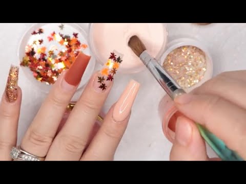 Diseño para Otoño 🍂/ Uñas Acrílicas 💅🏻 - thptnganamst.edu.vn