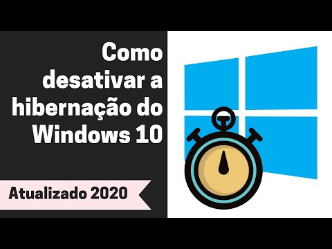 Vídeo: Como Desativar A Hibernação Automática