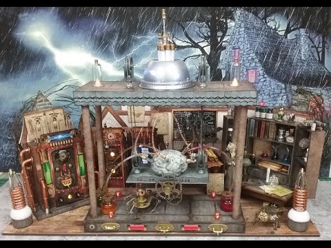 mad scientist laboratory halloween