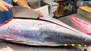 台灣鮪魚達人切割秀The Tuna Cutting Show,Taiwan