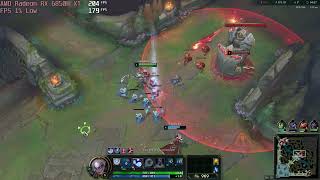 🎮 AMD Radeon RX 6850M XT - League of Legends gameplay benchmarks (1080p)
