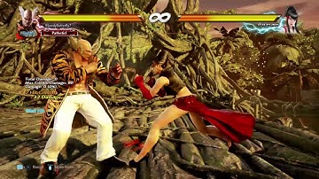 Heihachi Optimal Wall Bounce Combo + Unblockable Setup - Tekken 7