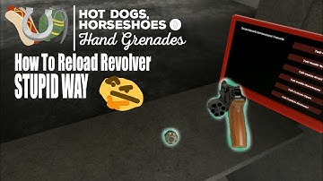 H3VR : How To Reload Revolver STUPID WAY 🤔 P.1