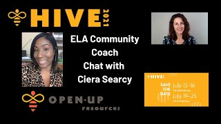 Open Up Resources | HIVE 2021 | ELA Community Coach Chat | Episode #1