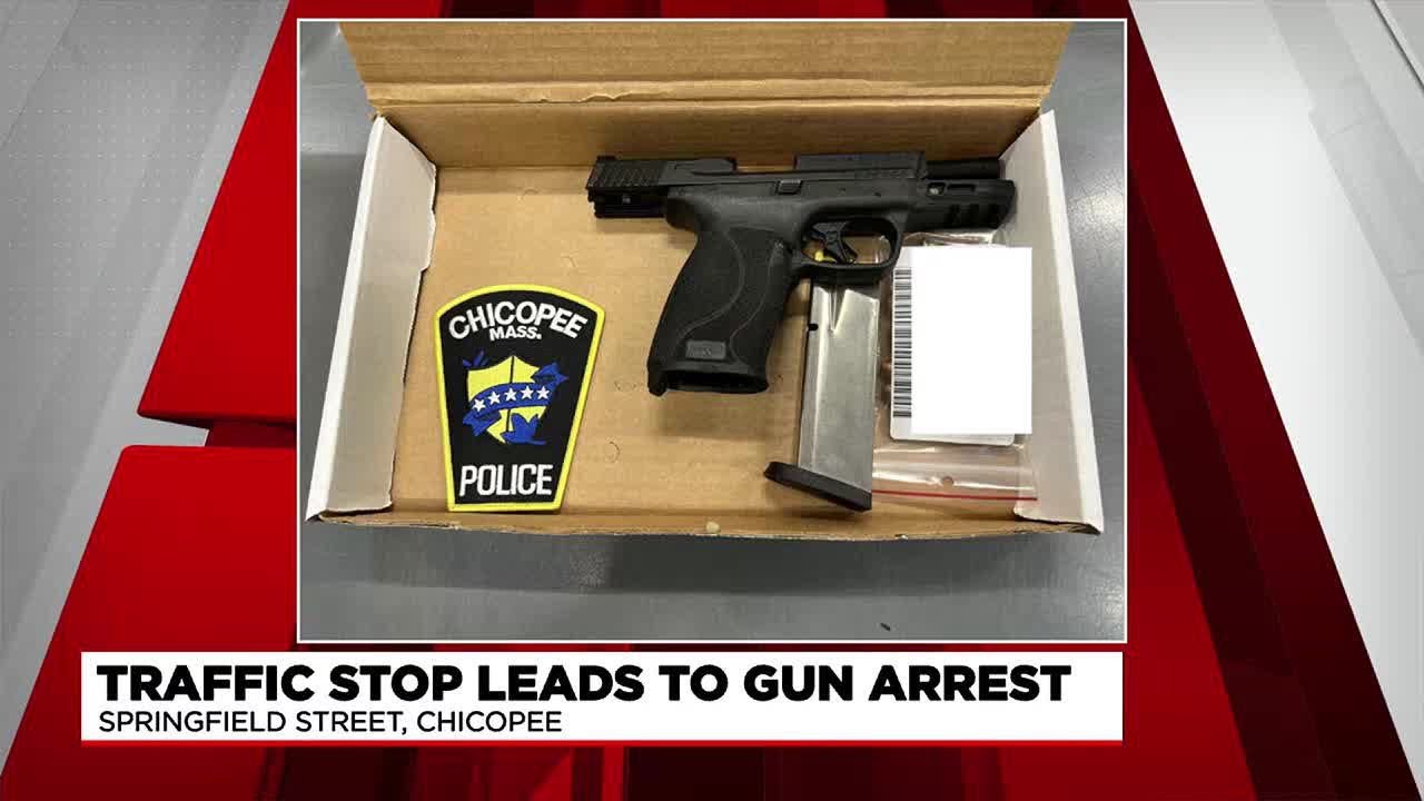 New Hampshire man facing gun charges after Chicopee arrest - YouTube