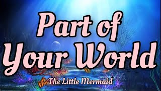 🌟🧜‍♀️ Part of Your World | The Little Mermaid - Jodi Benson (Cover by Vivian and Dizvoices)