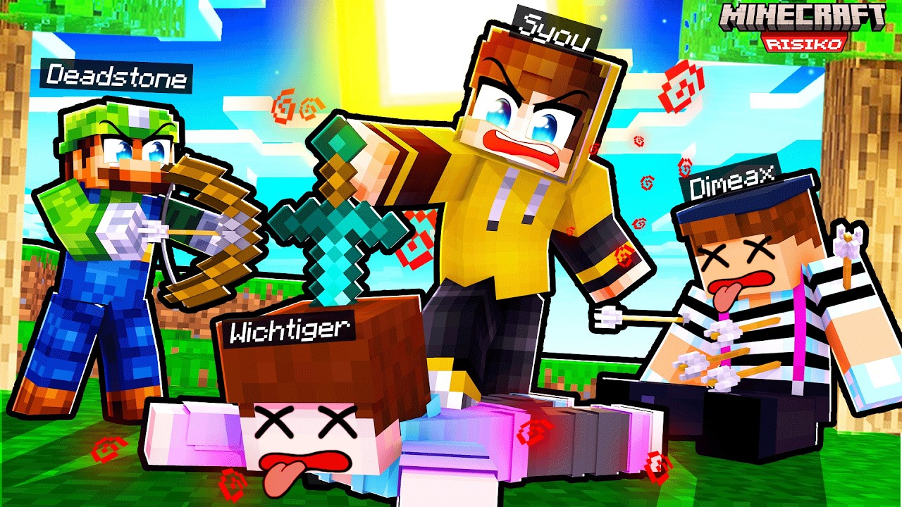 Mein 2ter PVP KILL! (Minecraft Risiko)