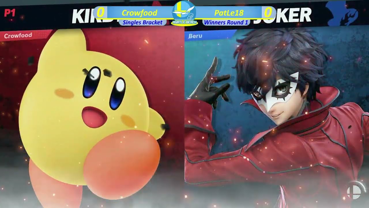 SocaSmash 166 Ultimate Singles: PatLe18 (Joker) vs Crowfood (Kirby, Piranha Plant) Winners Round 1