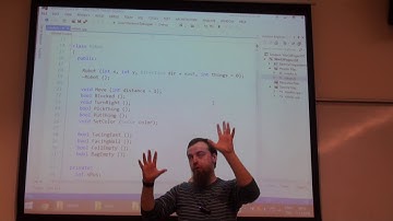 CS201 - Intro to Computing - Week 8 - [1/3] - USAGE OF THE ROBOT CLASS and NESTED LOOPS IN C++