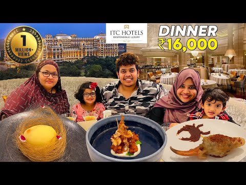 Most Expensive Food In Chennai - Avartana, ITC Chola Full-Course Meal Experience with family!