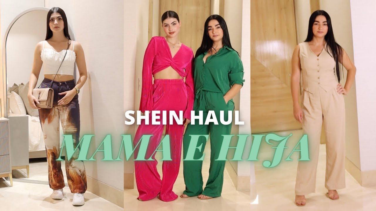 SUPER SHEIN HAUL: madre e hija | Manuela Giraldo - YouTube