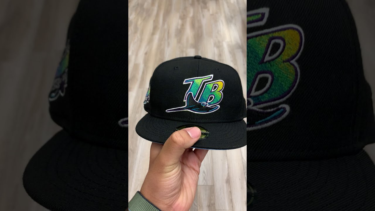 TAMPA BAY DEVIL RAYS 1998 INAUGURAL SEASON LAVA RED BRIM NEW ERA FITTE –  Sports World 165