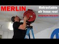 Merlin hose reel install (harbor freight)