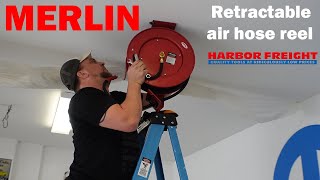 Merlin hose reel install (harbor freight)