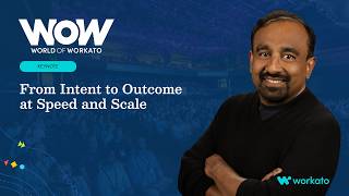 WOW Keynote 2026: From Intent to Outcome at Speed and Scale