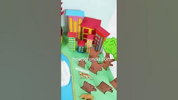 global warming working model - #shorts  | howtofunda