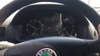 Acceleration of the Skoda Octavia Tour, 1.8T.