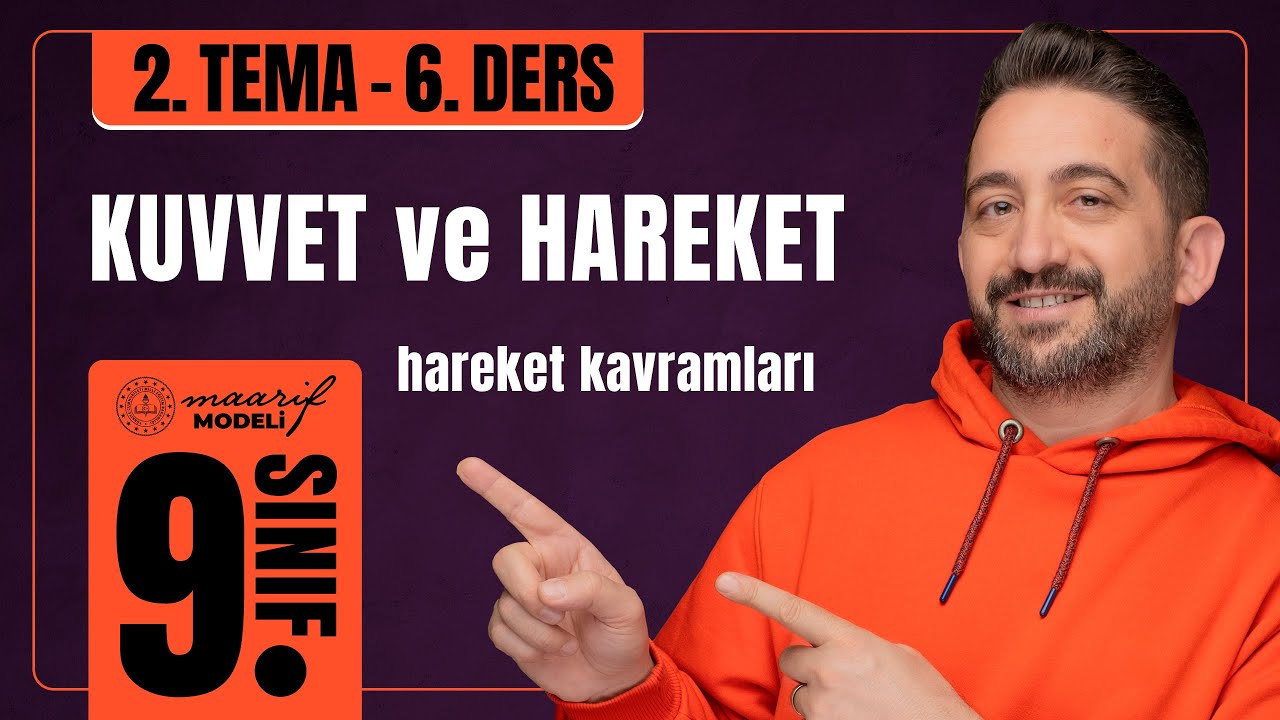 Kuvvet ve Hareket | Ders-6 | 9.Sınıf Konu Anlatımı | VIP Fizik
