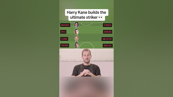 Harry Kane builds his ultimate striker #shorts