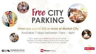 Free Parking at Market City