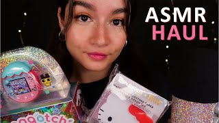 ASMR Relaxing Show & Tell Haul (Whispering, Tapping, Triggers)