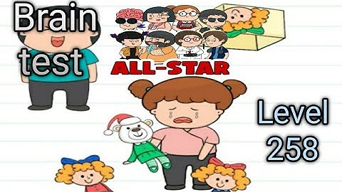 Brain Test All-Star: IQ Boost level 258 gameplay walkthrough Solution
