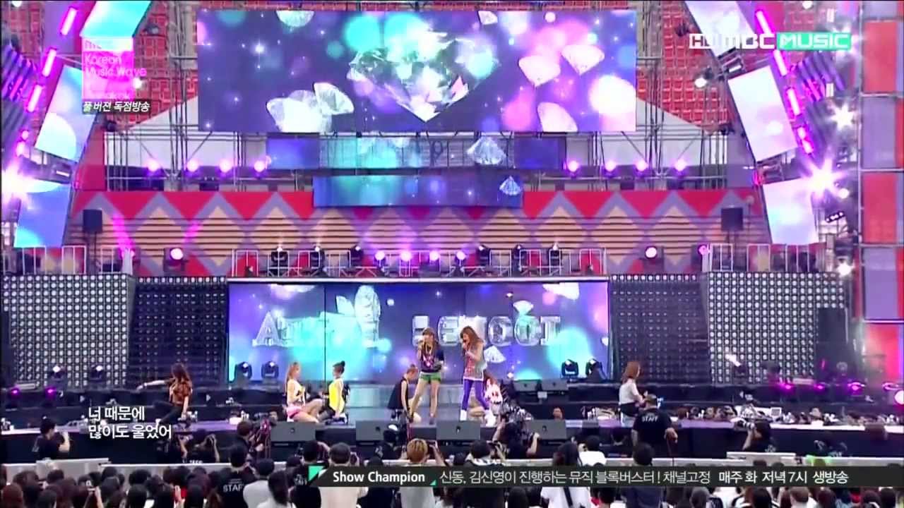 [LIVE 07.04.2012] Shampoo & Because Of You - After School @  MBC Korean Music Wave In Bangkok 2012