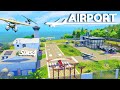 AIRPORT Sims 4 Build 🛫  | NO CC | Private Airport Sims 4 fast build