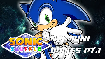 Sonic Shuffle All Mini Games BEST QUALITY Part 1