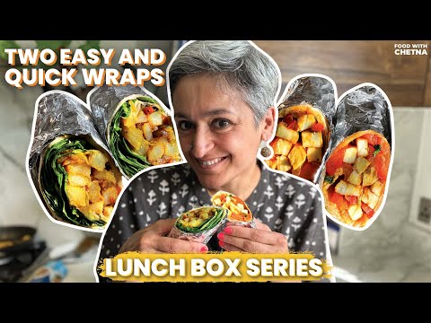 ULTIMATE PANEER ROLL  VEGAN ROLL RECIPE  Lunch Box Series  Food With Chetna