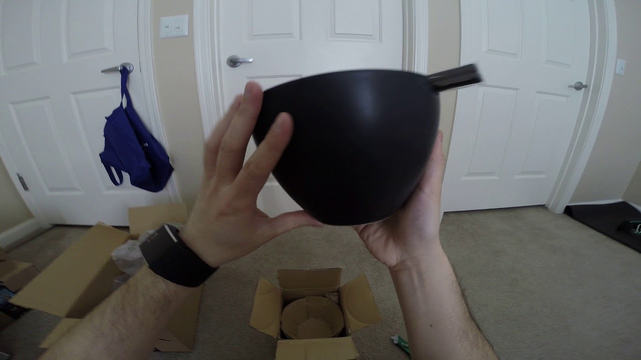 Unboxing Kenley Noodle Soup Bowl Set   Two 35 oz Large Bowls with Handles for Japanese Ramen Asian N