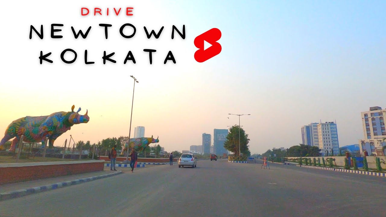 Newtown Rajarhat Drive A Drive You Must Take to Experience Kolkata 4K