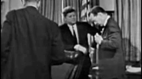 September 9, 1963 - President John F. Kennedy's in...