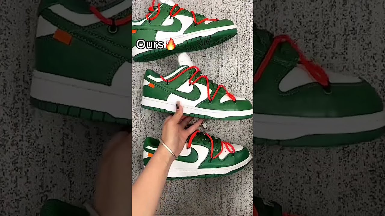 シューズ(男性用) Off-White Nike dunk low pine green Nike x Off-White Dunk Low Pine Green Men's CT0856-100 | eBay