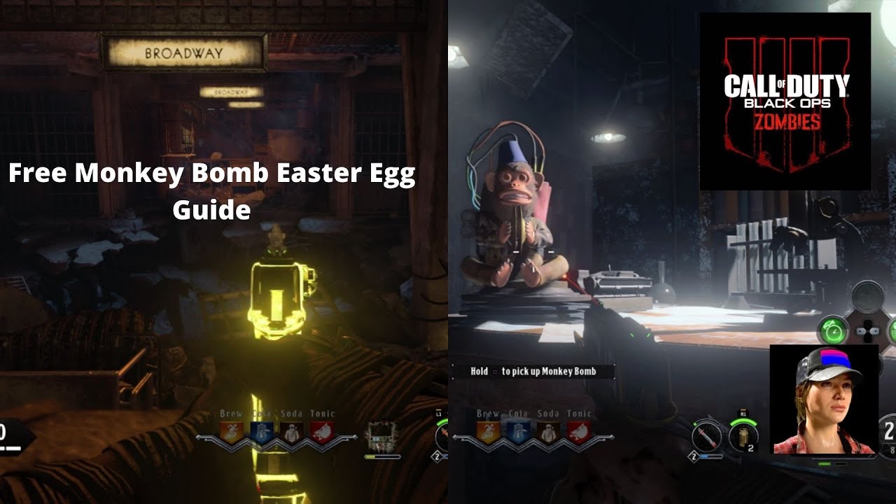 Black Ops 4 Zombies, Free Monkey Bomb Easter egg Guide