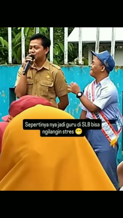 Momen kocak siswa SLB saat upacara #funny #shorts #trending #short #lucu #kocak #ngakak